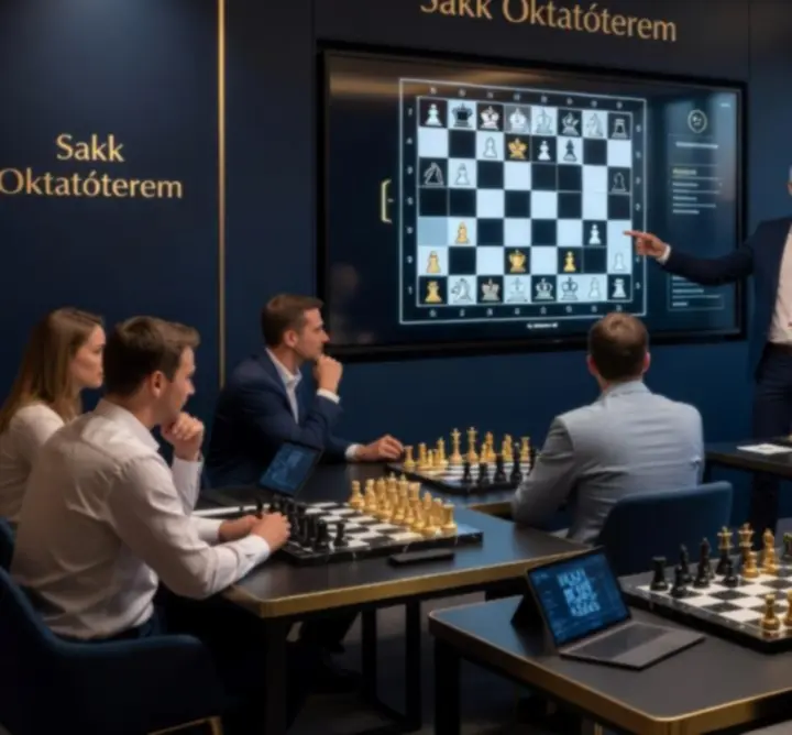 Modern sakk tanterem a Smart Game Adventure akadémián