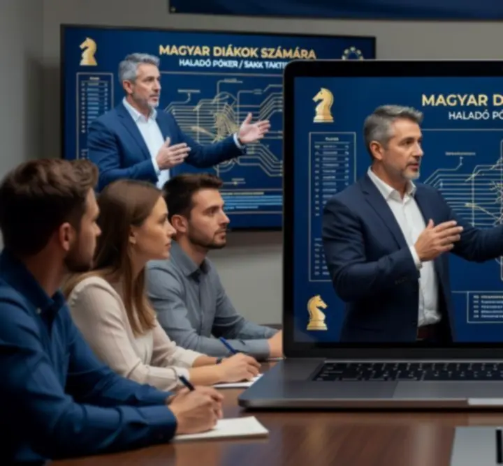 Online stratégiai képzés póker és sakk oktatóval